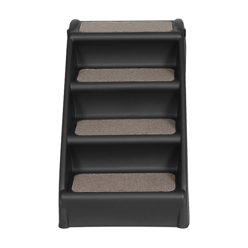Pet Stairs Ladder Portable Foldable Black
