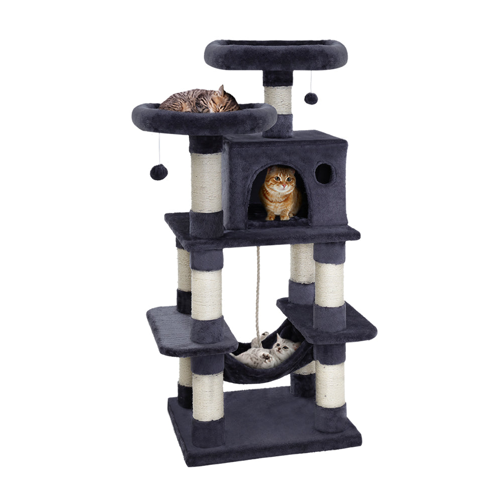 Cat Tree Trees Scratching Post Scratcher Tower Condo House Furniture Wood