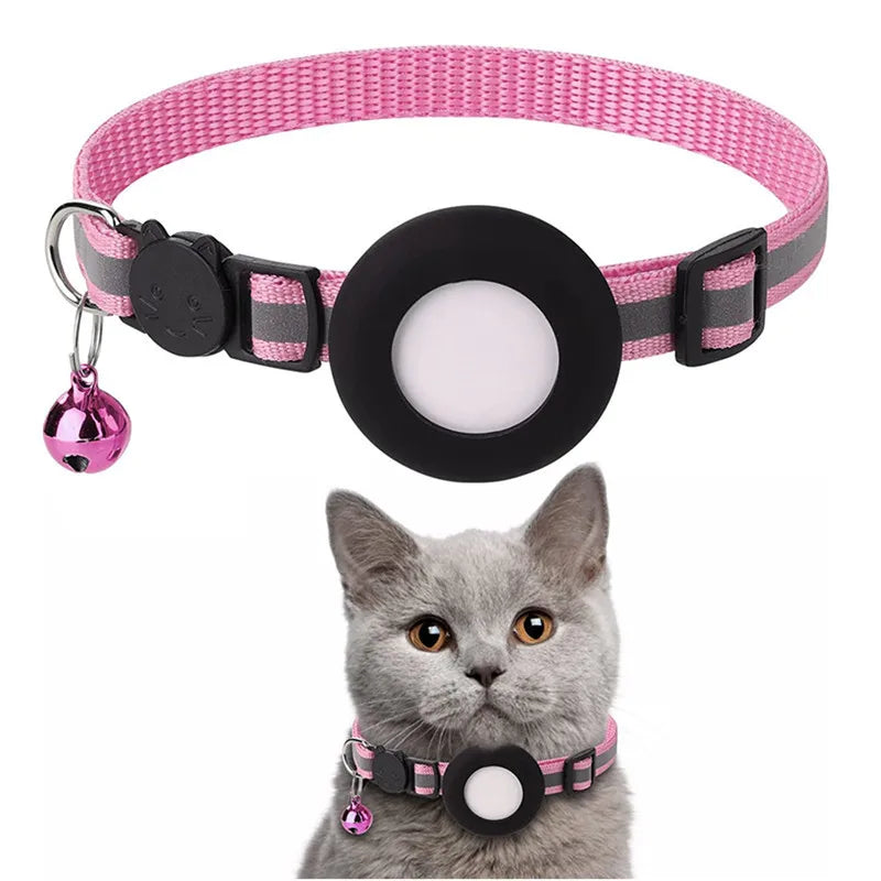 Pawfect find Reflective Waterproof Cat Collar - Pink