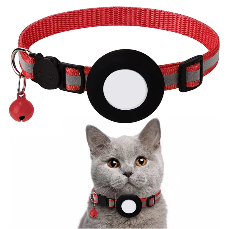 Pawfect find Reflective Waterproof Cat Collar - Red