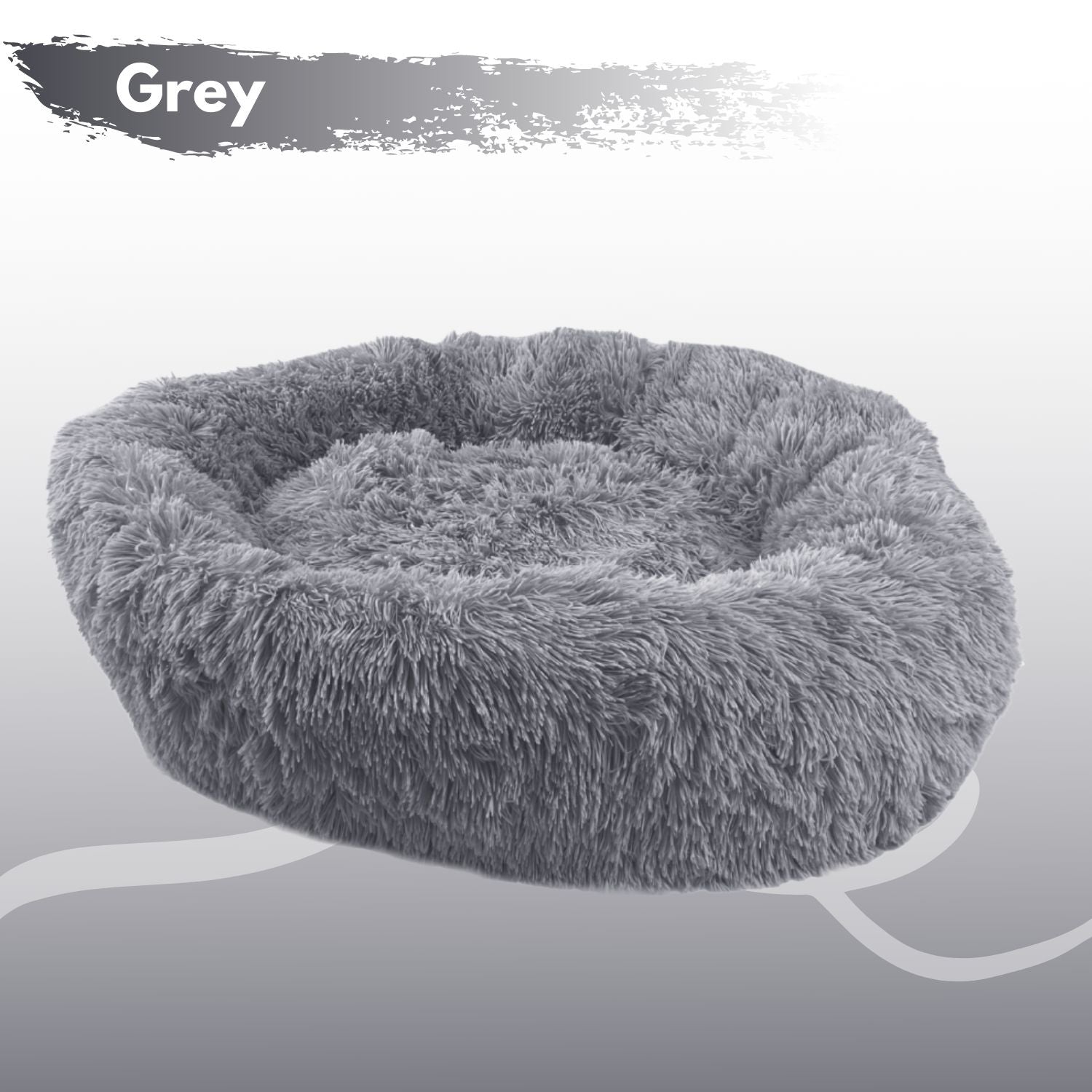 Pawfect find Plush Calming Pet Bed 80cm - Luxurious Comfort for Dogs and Cats