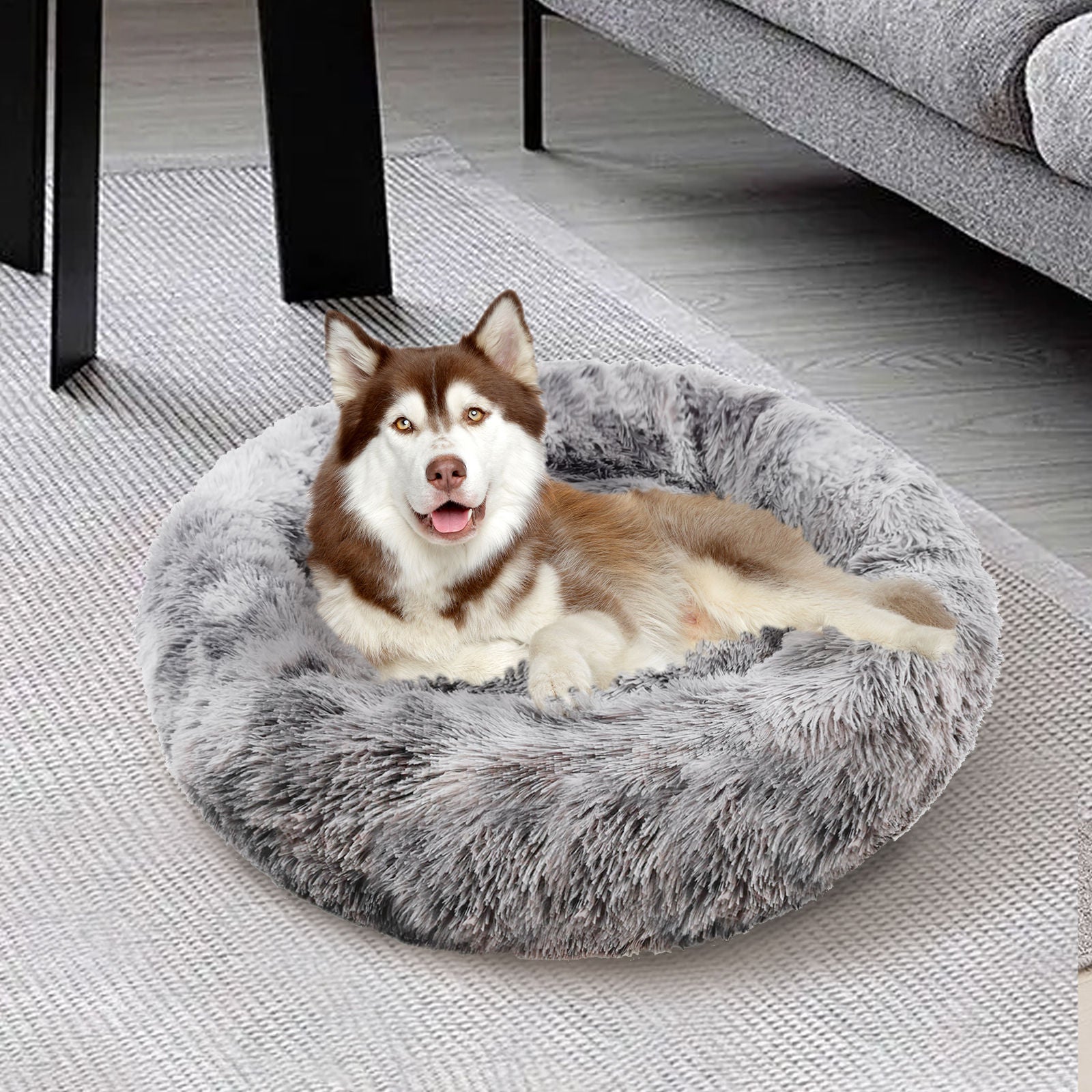 Pawfect find Extra Large Calming Pet Bed - Luxurious Round Sleep Sanctuary