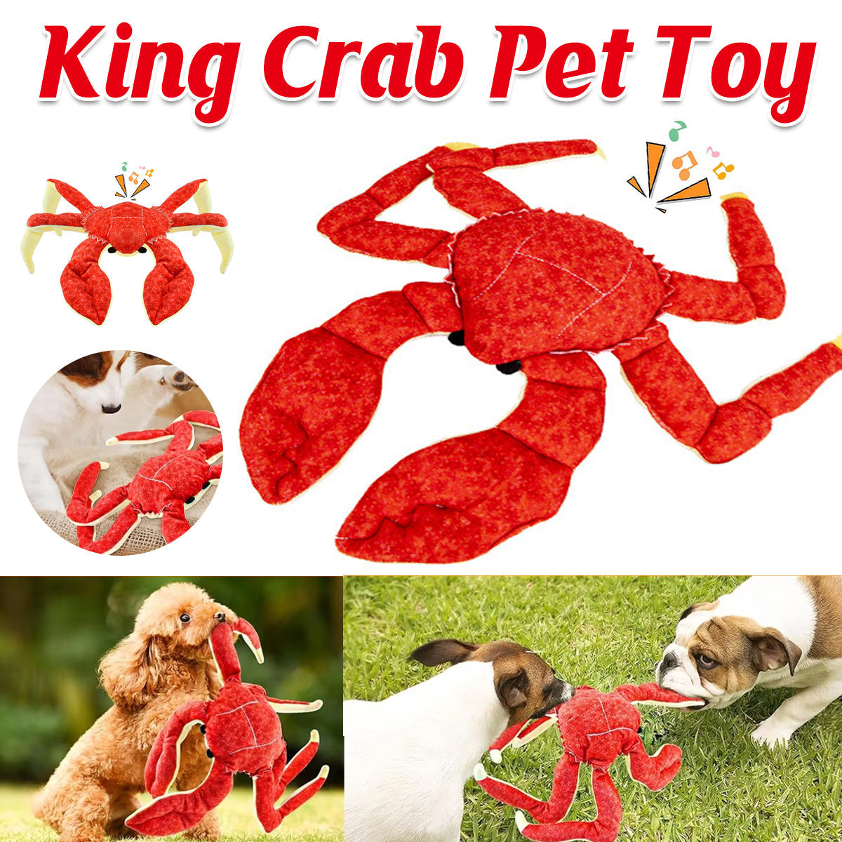 Pet Dog Toys Interactive Plush Dog Toys Durable for Puppy Small Dogs Bite Play