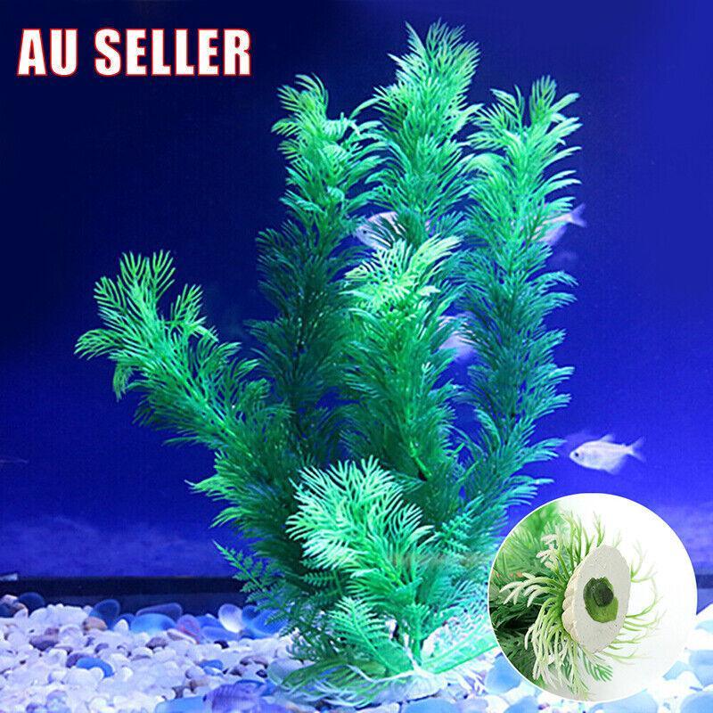 30cm Artificial Aquarium Plant Plastic Water Grass Decoration for Fish Tank