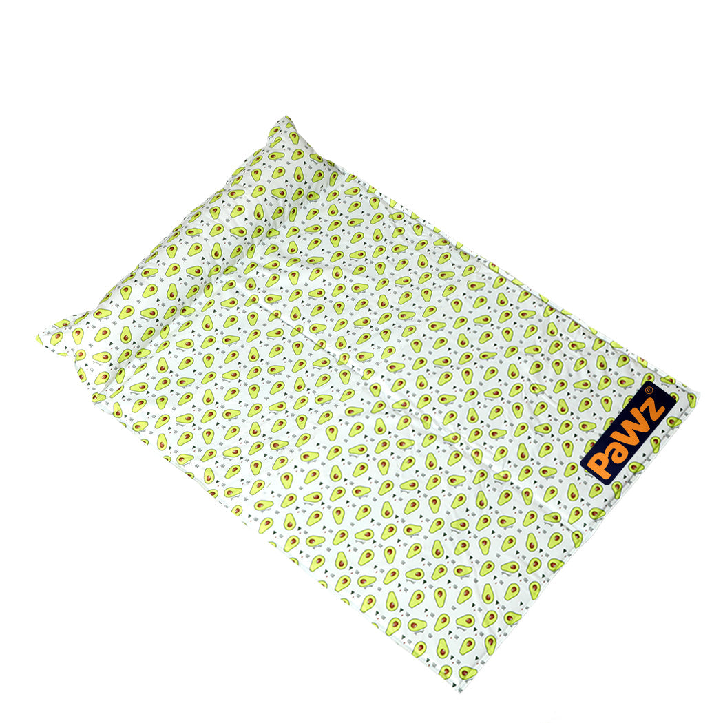 SMALL Cat Beds Pet Cooling Mat Gel Non-Toxic - Yellow