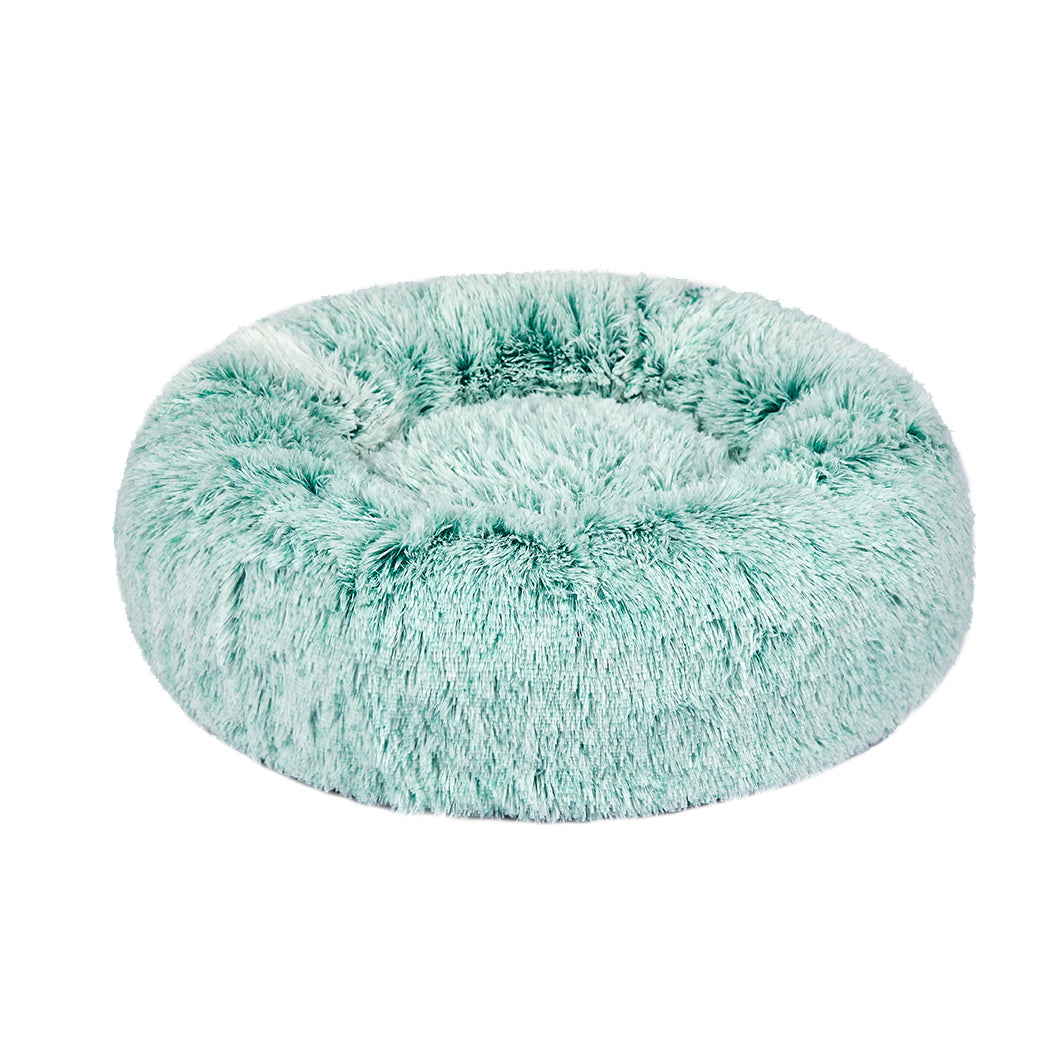LARGE Dog Beds Pet Donut Nest Calming - Teal