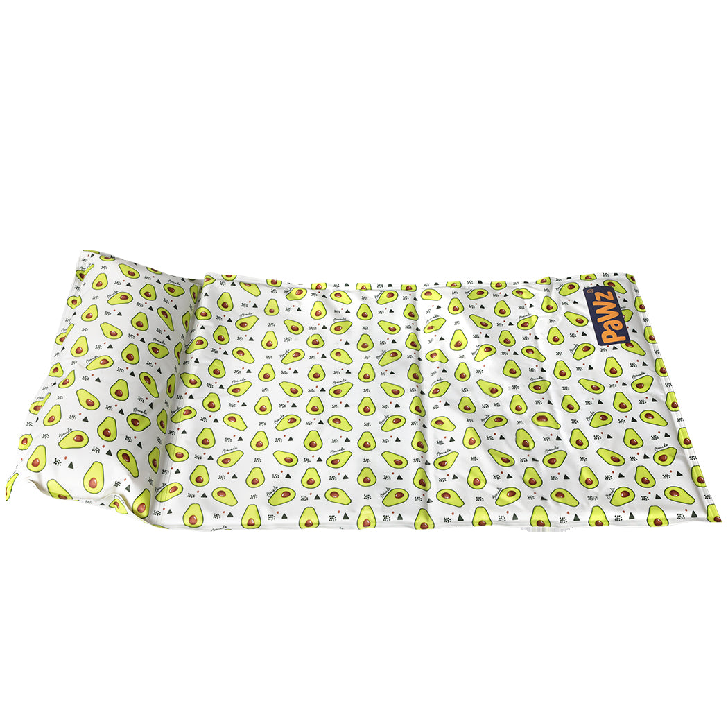 SMALL Cat Beds Pet Cooling Mat Gel Non-Toxic - Yellow