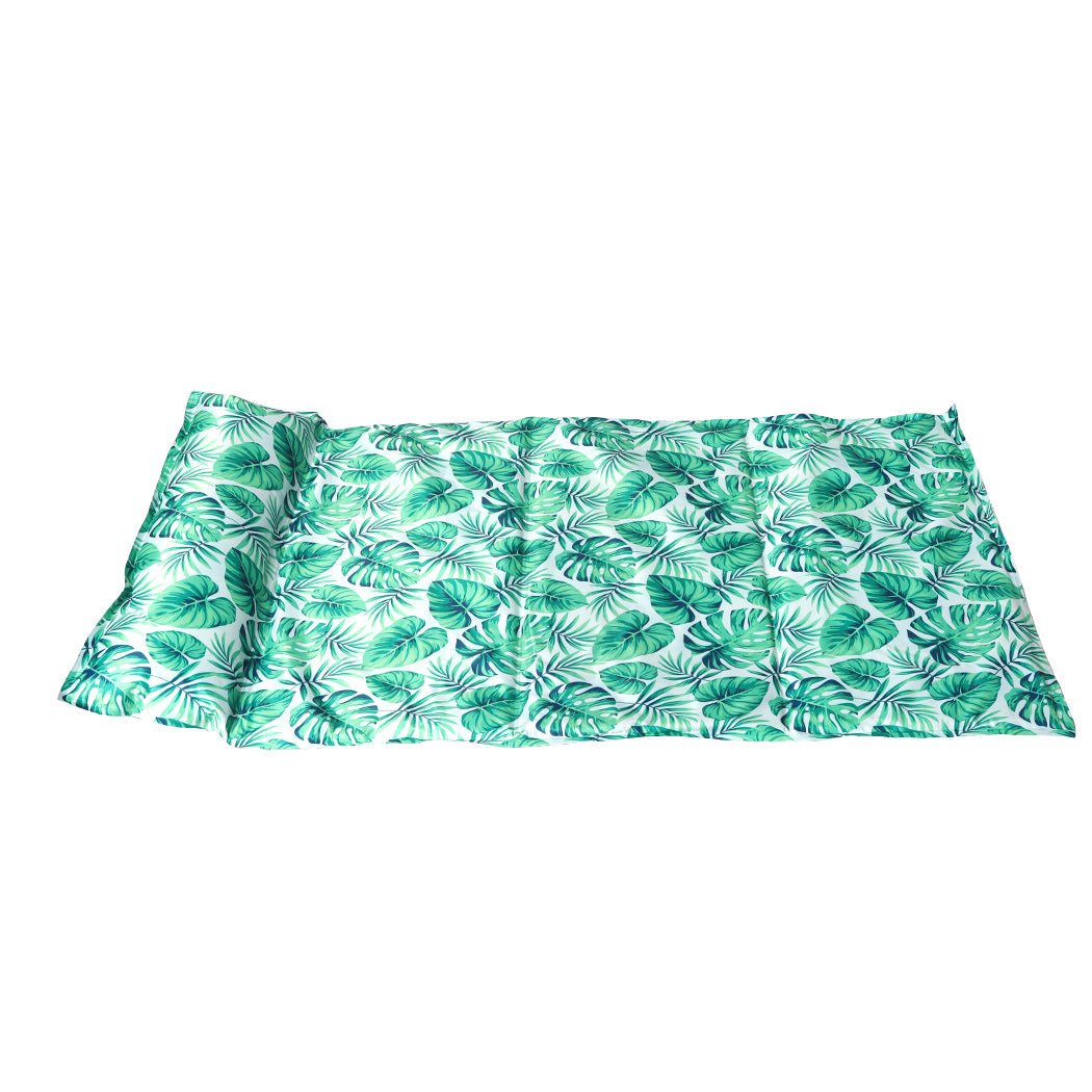 MEDIUM Dog Beds Pet Cooling Mat Gel Non-Toxic - Green