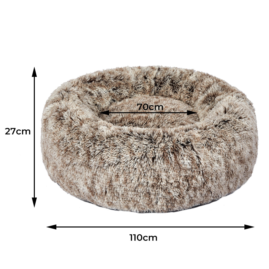 XLarge Dog Beds Replacement Cover For Calming - Brown