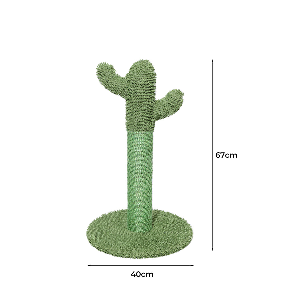 Kitten Climbing Scratcher Cactus Cat Scratching Posts Pole Tree Furniture Toys
