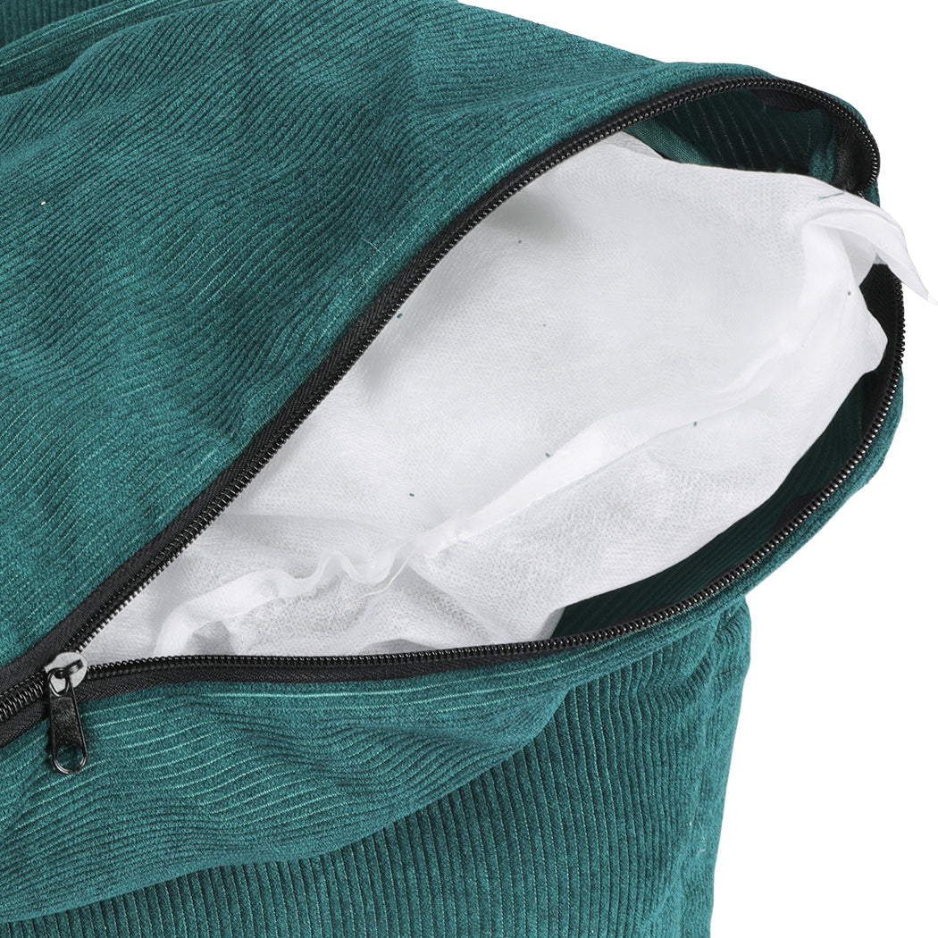 Pet Car Booster Seat Dog Protector Portable Travel Bed Removable Green - Green Large