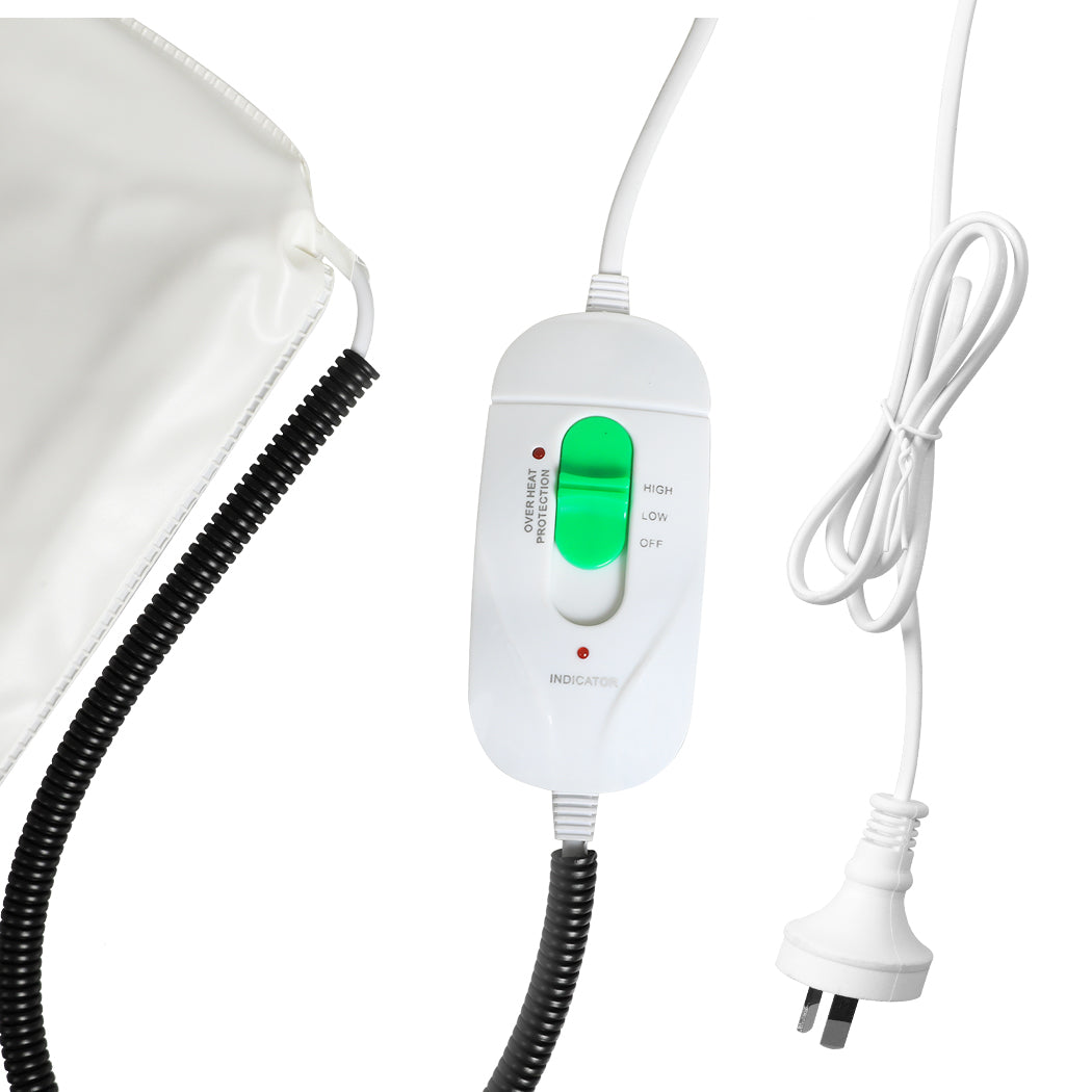 LARGE Dog Beds Electric Pet Heater Heated - Blue