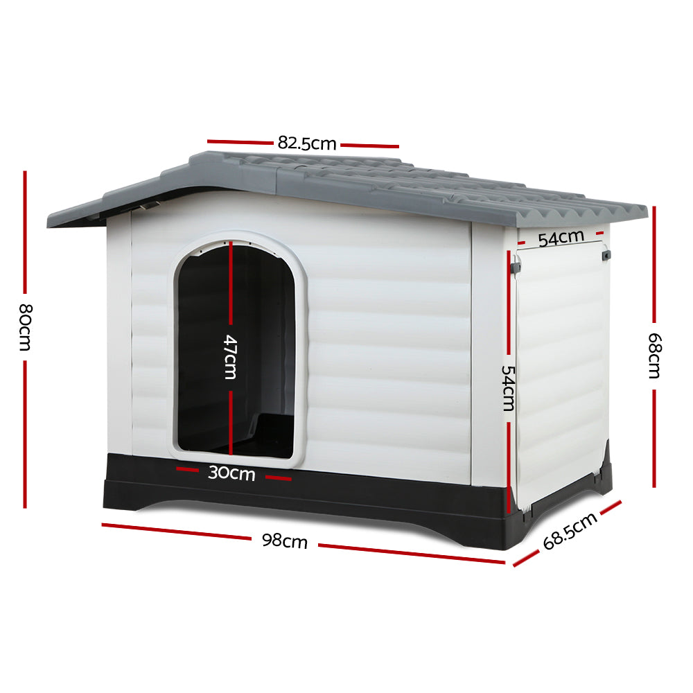 Dog Kennel Pet Dog House 98cm x 68.5cm x 68cm XLarge